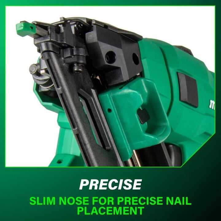 Metabo HPT 18V MultiVolt Brushless 15-Gauge Angled Finish Nailer 2 Ah Kit, large image number 8