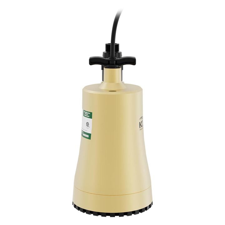 K2 Pumps Submersible Utility Pump 1/6 HP Thermoplastic, large image number 2
