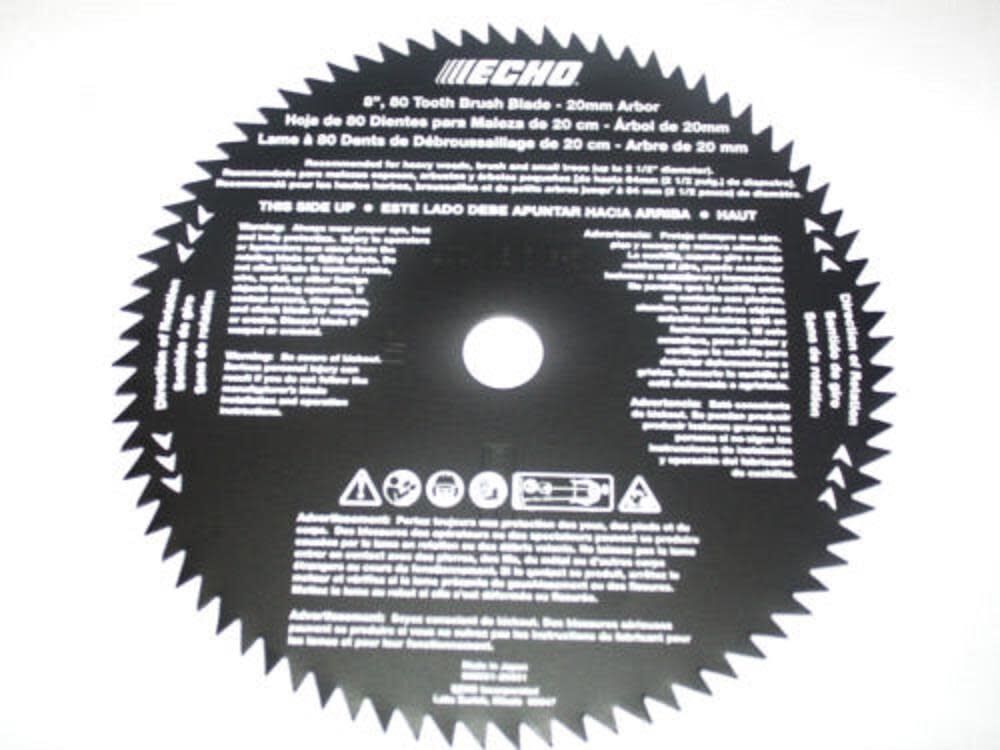 Echo 80 Tooth Brush Blade 69500120331 Acme Tools