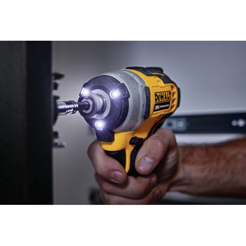 DEWALT 20V Max Drill Driver Kit and Atomic Impact Driver (Bare Tool) Bundle, large image number 17