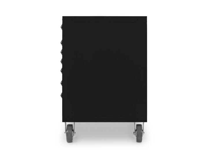 Tekton 7-Drawer Tool Cabinet, Hardwood Top, Black (48 x 27 x 41-1/2 Inch), large image number 4