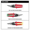 Milwaukee Aviation Snip Set, 3 Piece, small image number 2