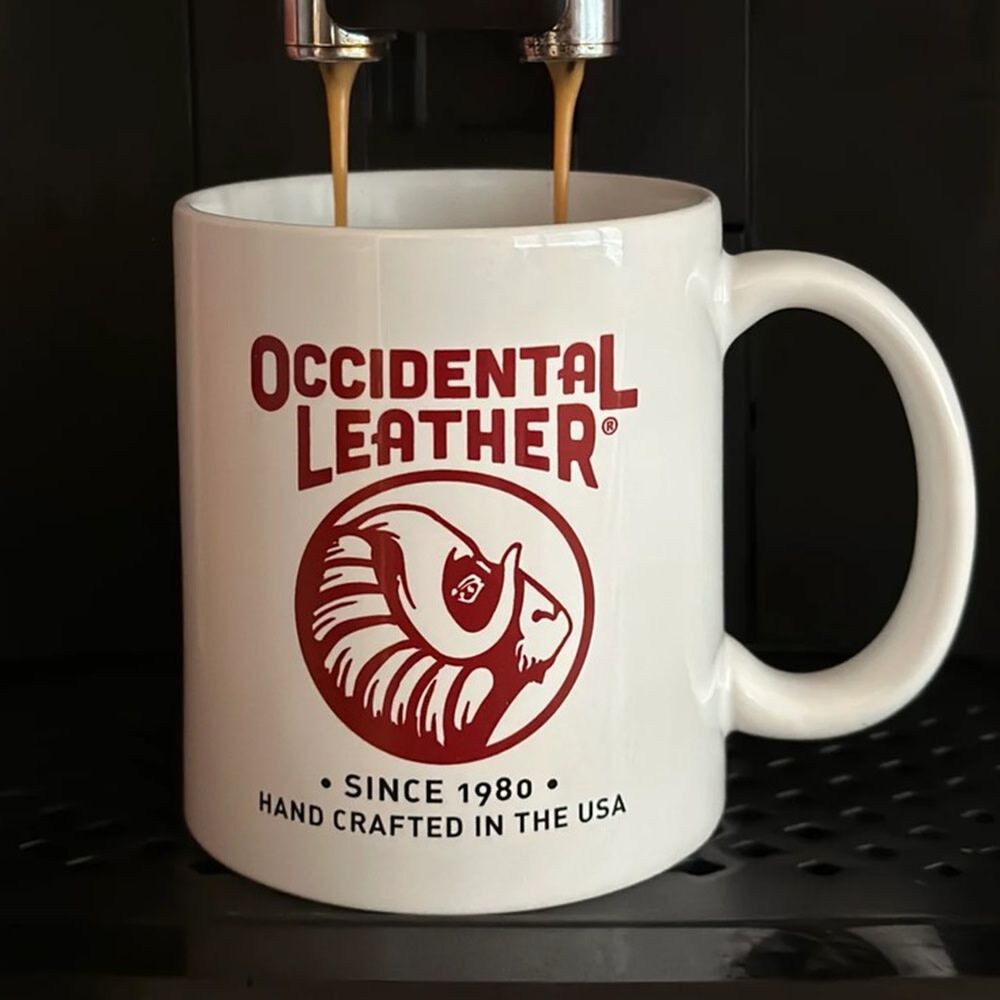 Occidental Leather Branded Coffee Mug White, large image number 2