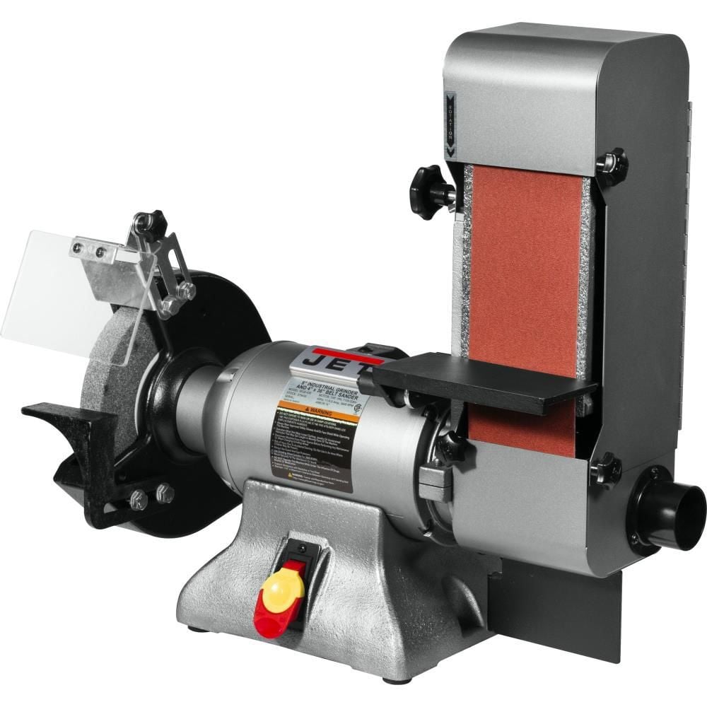 JET 8-Inch Industrial Combination Grinder and4 x 36 Belt Sander, large image number 8