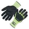 Ergodyne 7142 Coated A4 Cut-Resistant Impact Gloves Large Lime, small image number 1