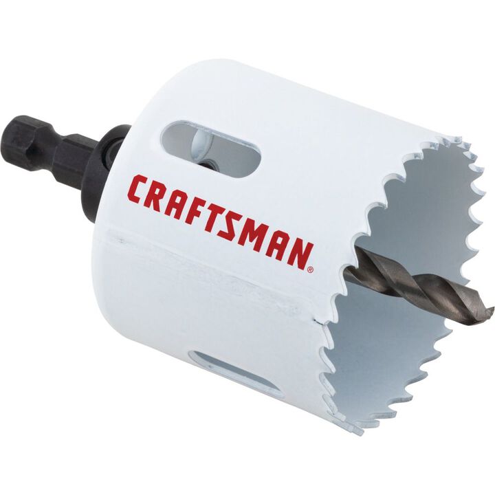 CRAFTSMAN 2-1/8-in Bi-Metal Hole Saw With Arbor, large image number 1