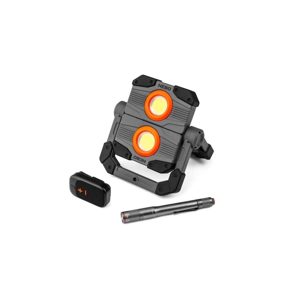 Nebo Light-N-Go Pen Light, Work Light And Wireless Speaker Kit