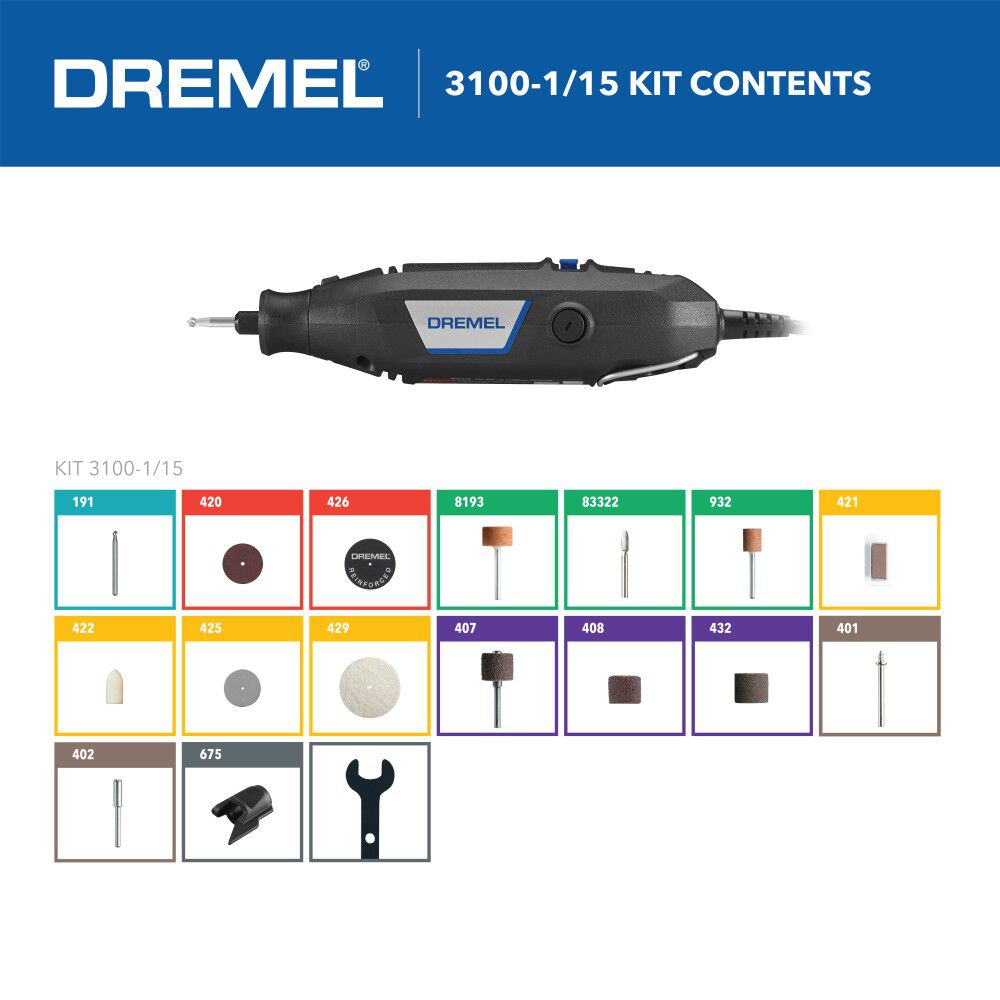 Dremel Reconditioned Corded Rotary Tool, large image number 2