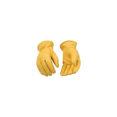 Kinco Mens Driver Gloves Gold Large