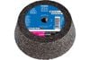 Pferd Cup Wheel, 6 Inch x 4-3/4 x 5/8-11, SG STEEL+CAST, T11, Zirconia, Z, small image number 1