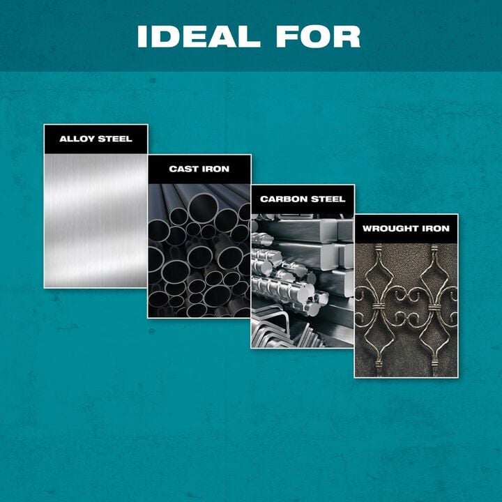 Makita X-LOCK 5in x 1/4in x 7/8in Type 27 General Purpose 36 Grit Metal Abrasive Grinding Wheel, large image number 3
