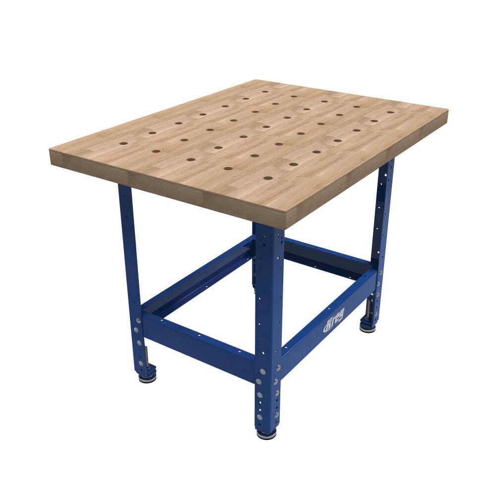 Kreg Universal Bench with Hardwood Top 24 Inch x 32 Inch with Dog Holes, large image number 1