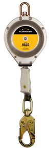 Guardian Fall Protection Class 1, Halo 20 ft Self Retracting Lifeline with Steel Snap, small image number 2
