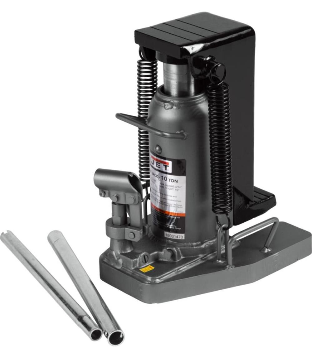 JET JTJ-10ST 10 Ton Hydraulic Toe Jack – 454510
