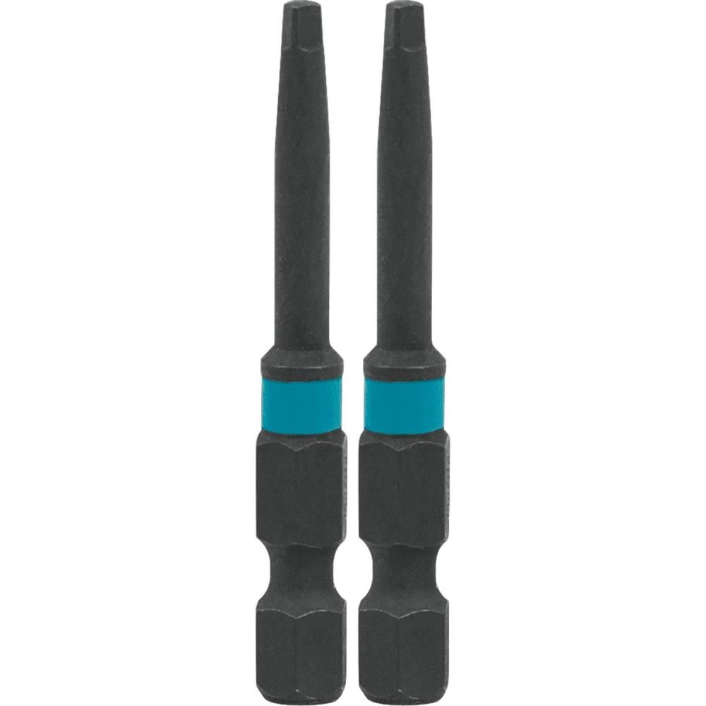 Makita Impact X #1 Square Recess 2 Power Bit 2/pk, large image number 1