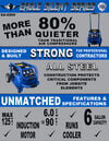 Eagle Compressor Silent Series 6 Gallon Electric Portable Air Compressor, small image number 5