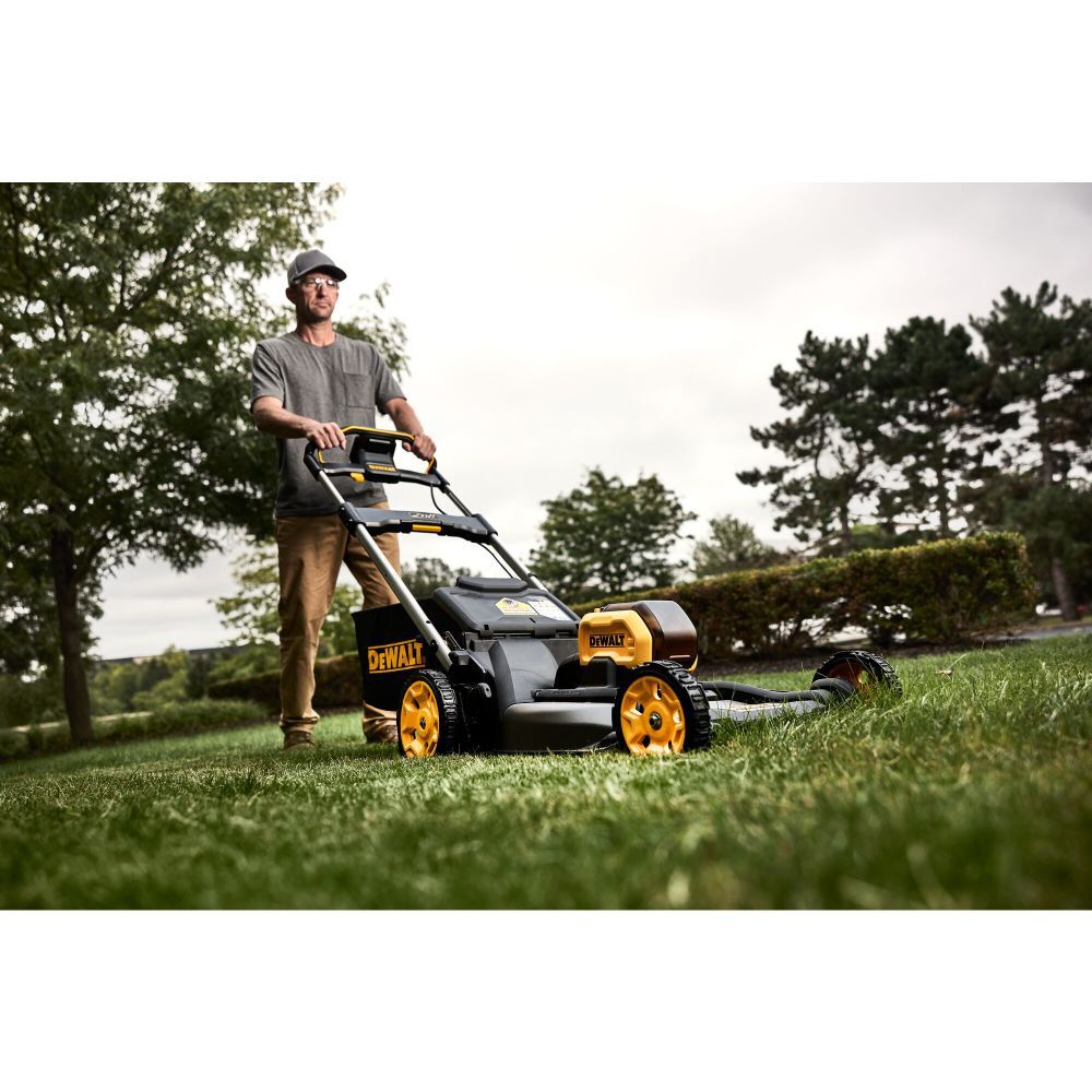 Dewalt 60v top lawn mower