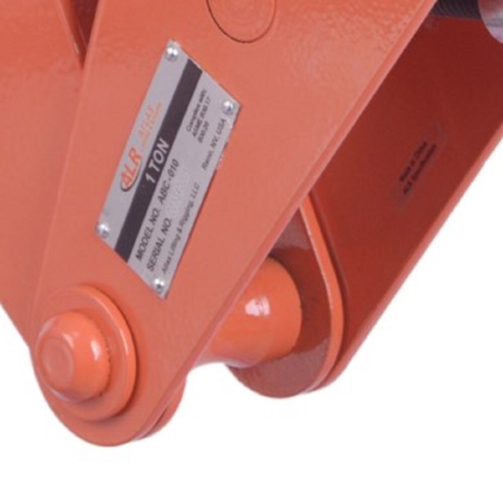Atlas Lifting and Rigging Beam Clamp 1 Ton 2200 lbs, large image number 2