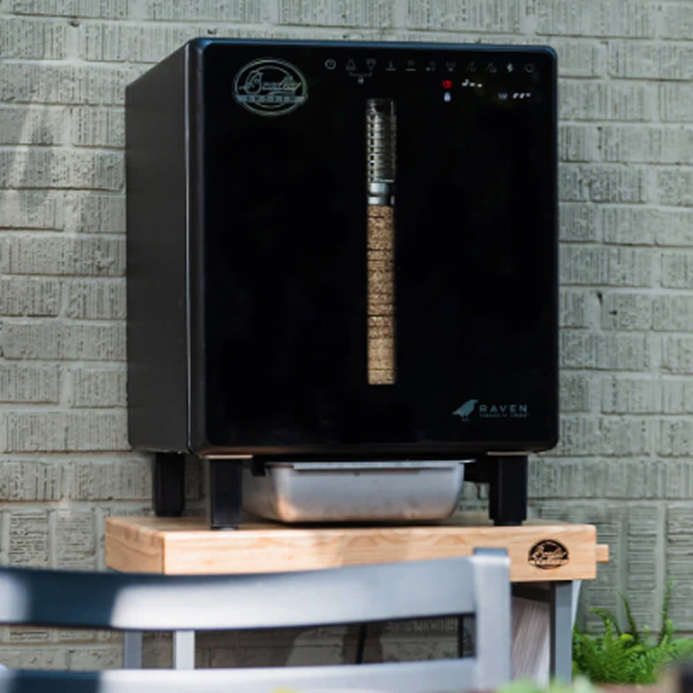 Bradley Smoker Black 4 Racks 4094 BTU Raven Electric Smoker, large image number 5