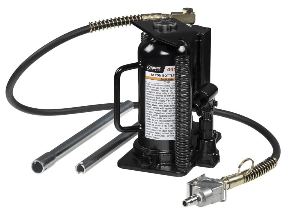 Sunex 12 Ton Air Hydraulic Bottle Jack, large image number 1