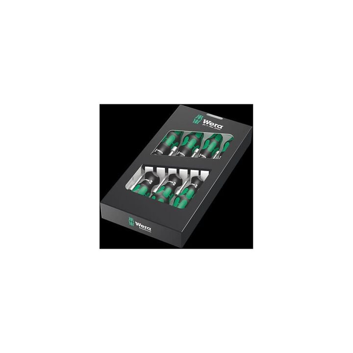 Wera Tools 395 HO/7 SM 7pc Anti Roll-Off Nutdriver Set, large image number 1