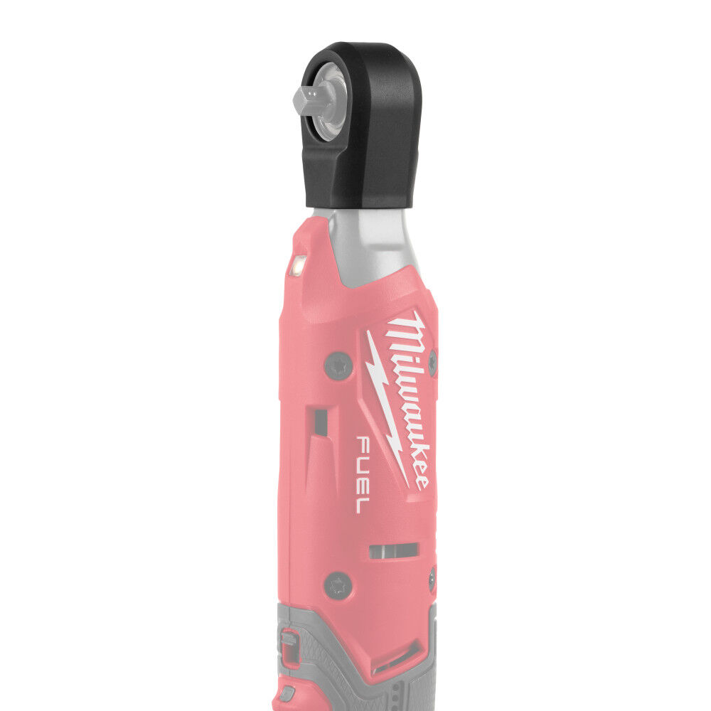 Milwaukee M12 FUEL 1/4 Inch Bare Tool Ratchet (Bare Tool) & Protective Boot Bundle, large image number 2