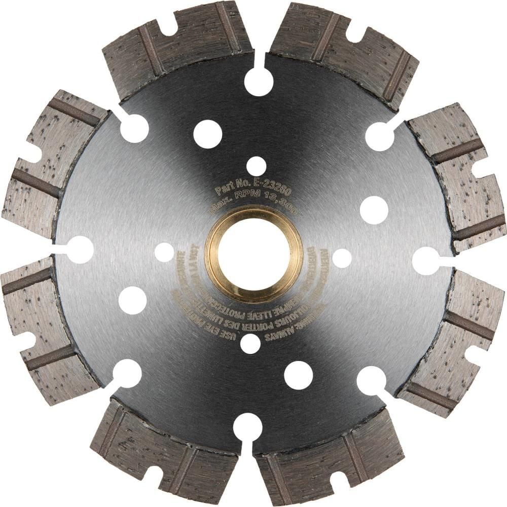 Makita 4 1/2 Inch Thin Kerf Segmented Turbo Rim Diamond Blade for Masonry, large image number 3
