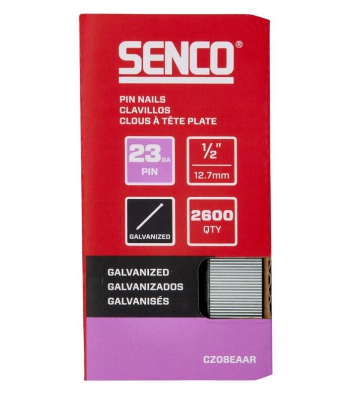 Senco 1/2 Inch 23 Gauge Straight Strip Micro Pin 2600 Pieces, large image number 3