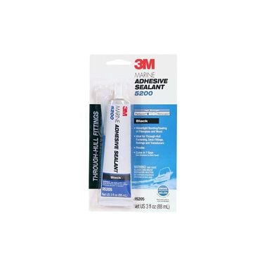 3M 3oz 5200 Series Black Marine Adhesive Sealant