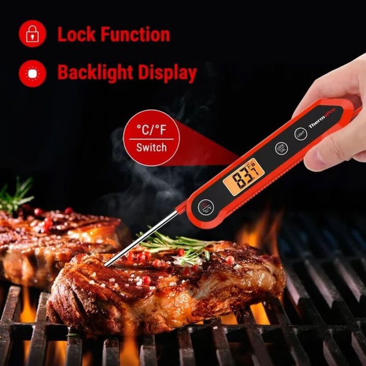 TempPro Digital Instant-Read Cooking Thermometer, large image number 4