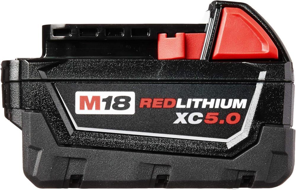 Milwaukee M18 REDLITHIUM XC 18V 5Ah Lithium Ion Power Tool Battery Pack with Fuel Indicator, large image number 6