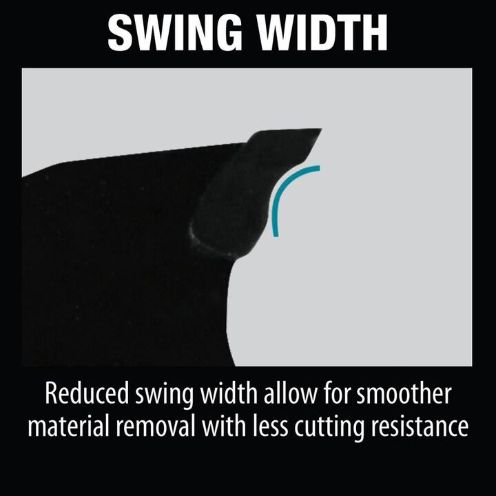 Makita 7-1/4in 24T Carbide-Tipped Ultra-Thin Kerf Framing Blade 10/pk, large image number 15