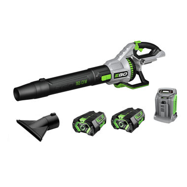 EGO POWER+ 56-volt 650-CFM 180-MPH Battery Handheld Leaf Blower 5 Ah  (Battery and Charger Included) in the Leaf Blowers department at