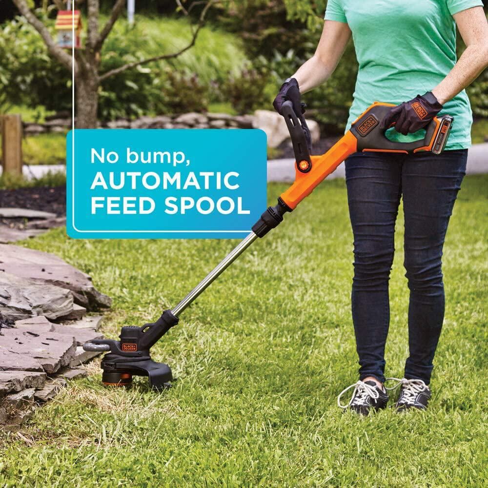 Black and Decker 20V MAX String Trimmer Edger Kit LST522E1AEV