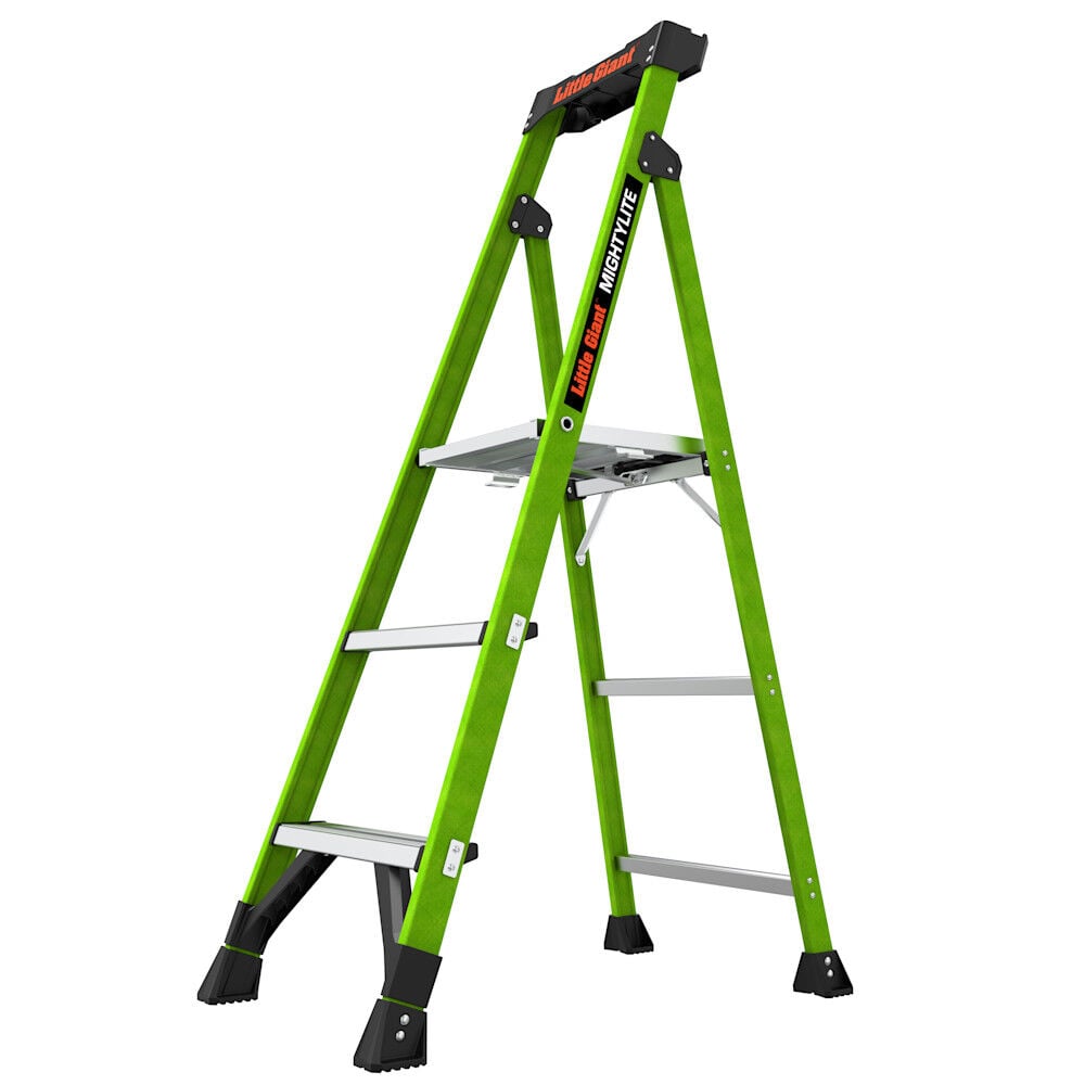 Little Giant Safety Mightylite 2.0 5′ Ladder Model 300 lbs Rated – 15395-001