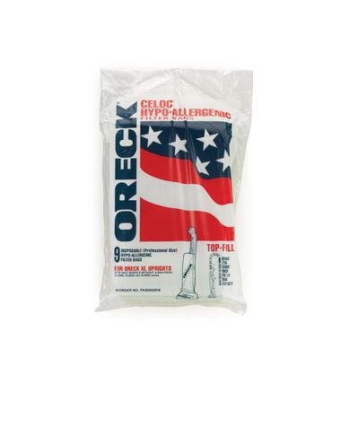 Oreck Hypo Allergenic Upright Bag - 9 Pack