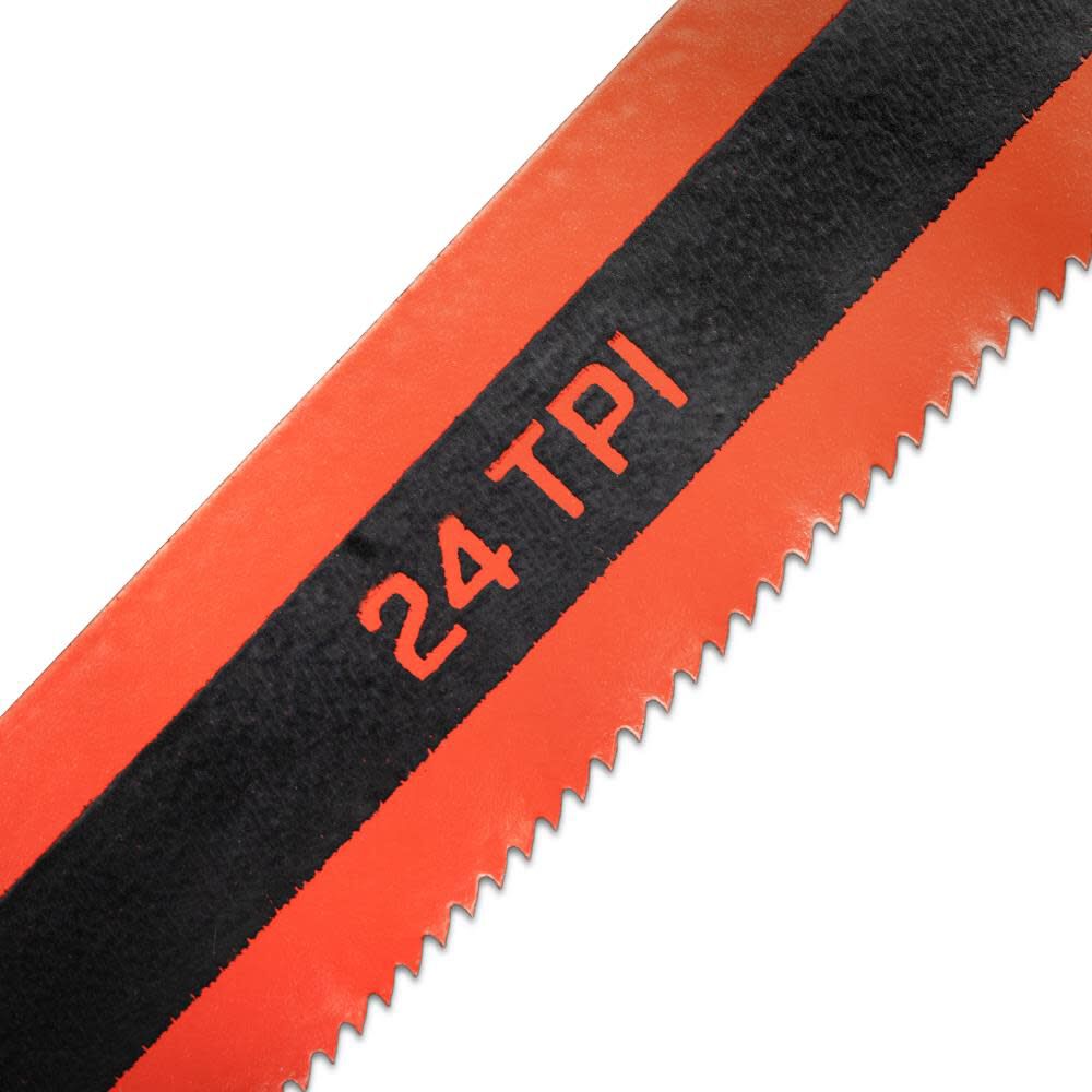 Crescent 10in Bi-Metal Hacksaw Replacement Blade, 24 TPI, 3pk, large image number 2