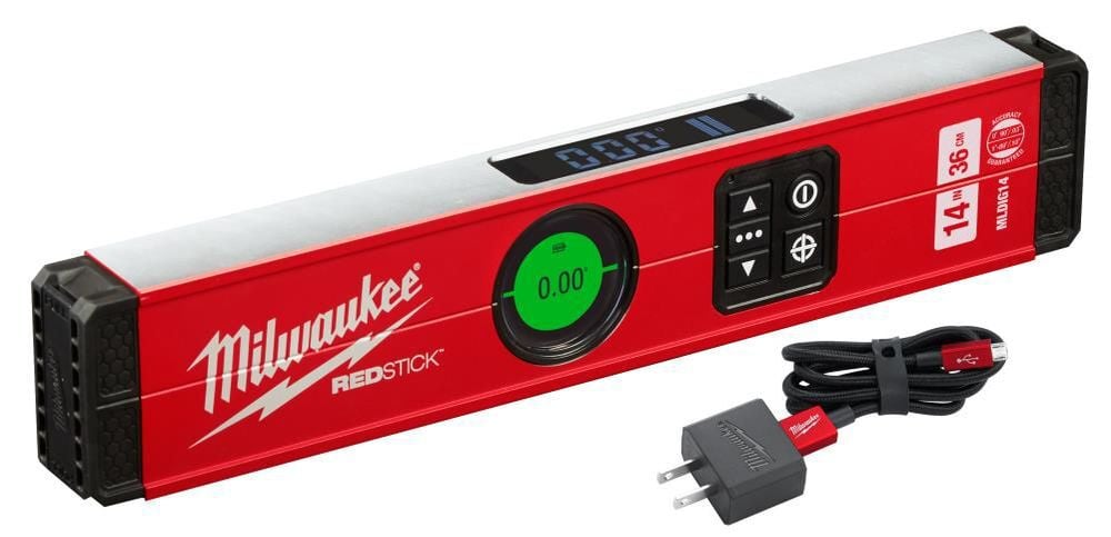 Milwaukee 14 in. REDSTICK Digital Level with PINPOINT Measurement Technology, large image number 3