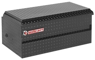 Weather Guard 62-in x 20-in x 19.25-in Black Aluminum Universal Truck Tool Box, large image number 0