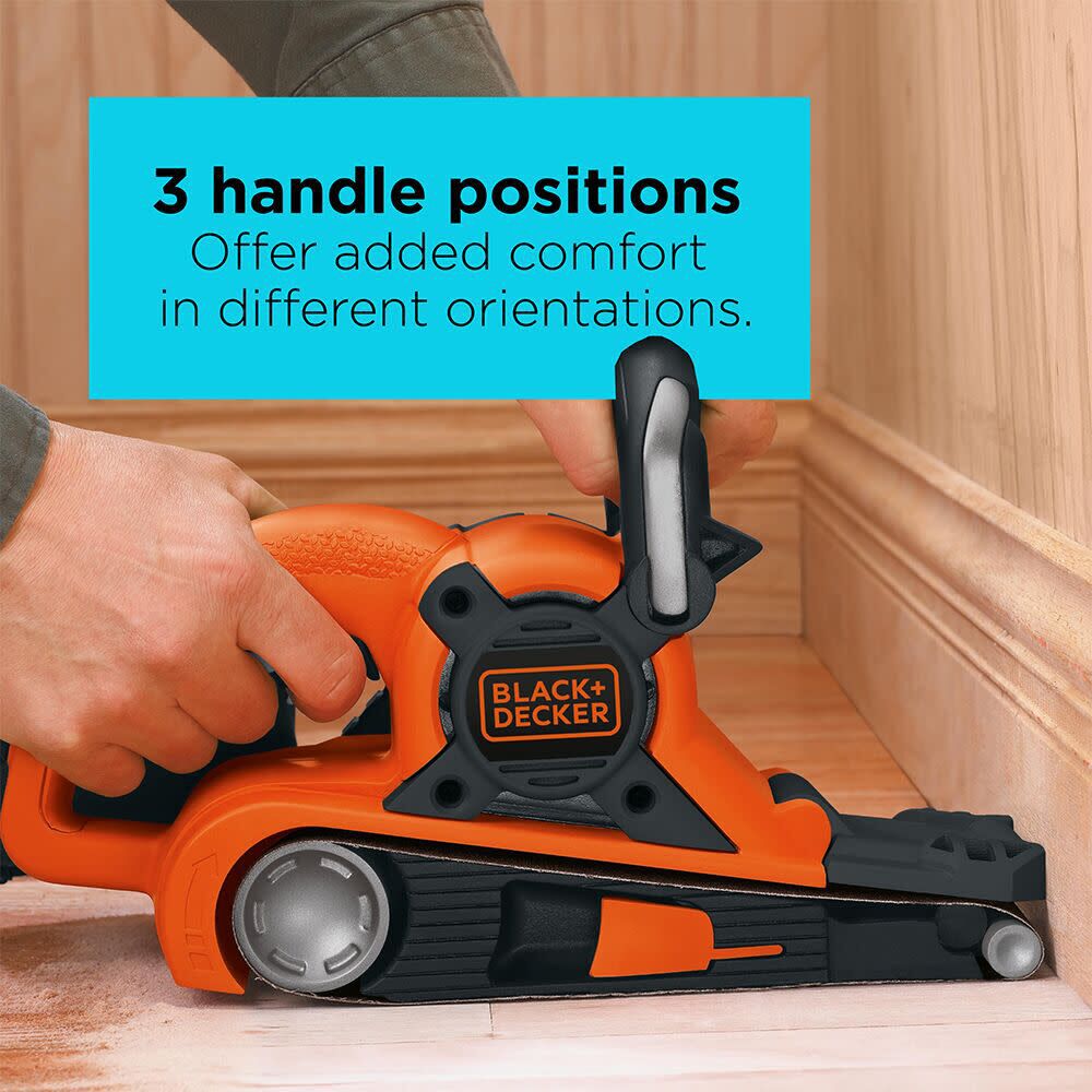 Black and Decker 3 in x 21 in Dragster Belt Sander DS321 Acme Tools
