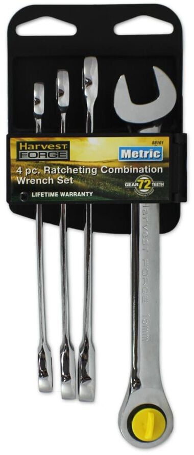 Allied International 4 piece Metric Ratcheting Wrenches