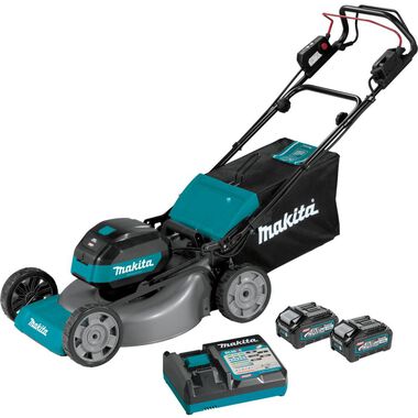 Makita 40V max XGT 21in Lawn Mower Self Propelled Commercial 4Ah Kit Brushless