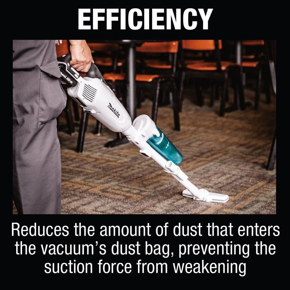 Makita White Cyclonic Vacuum Attachment with Lock, large image number 15