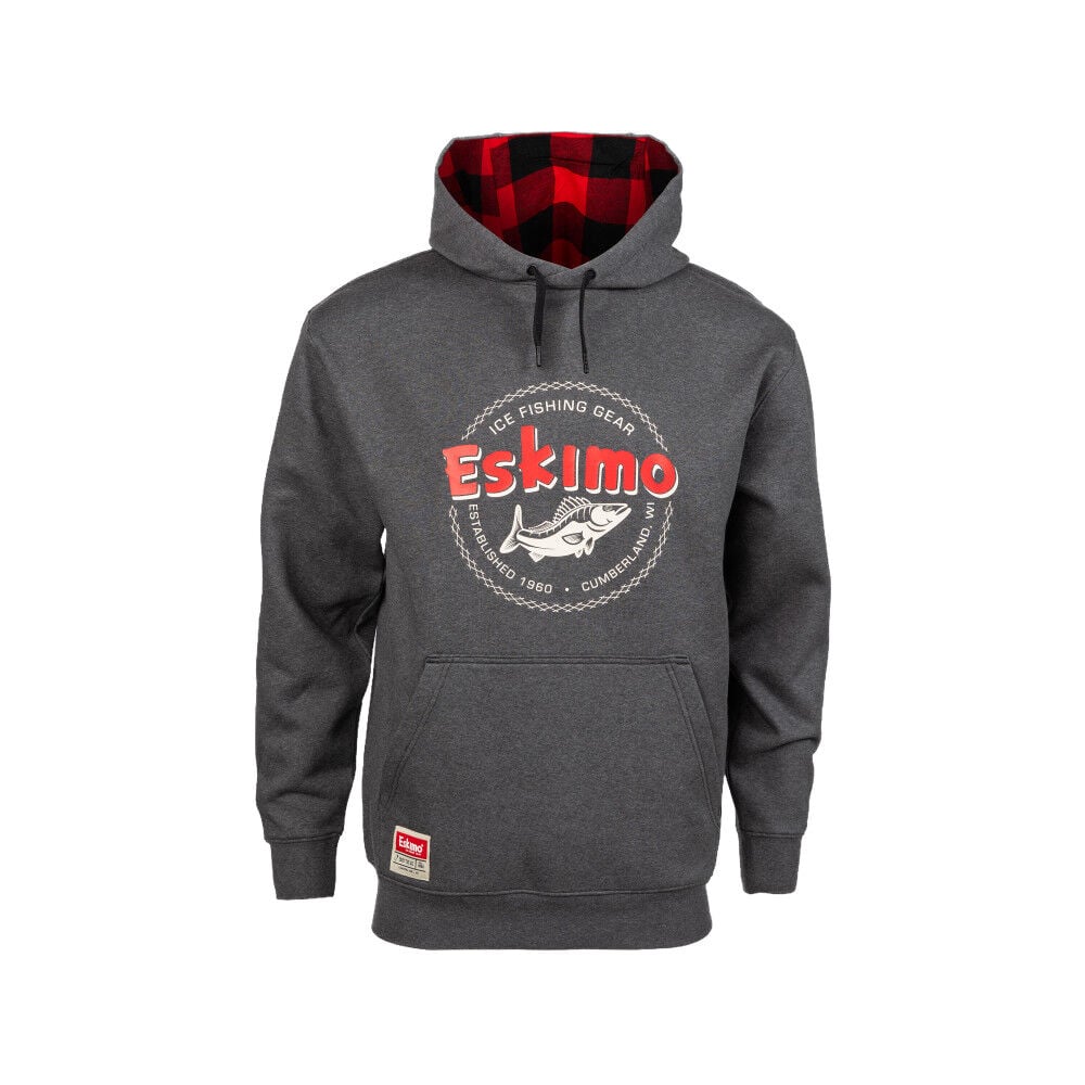 Eskimo Night Bite Hoodie, Unisex, Gray, 43616, large image number 1