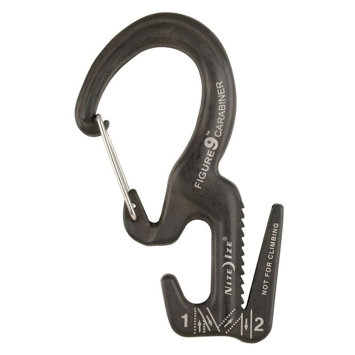 Nite Ize Figure 9 Carabiner Rope Tightener Large Black, large image number 3