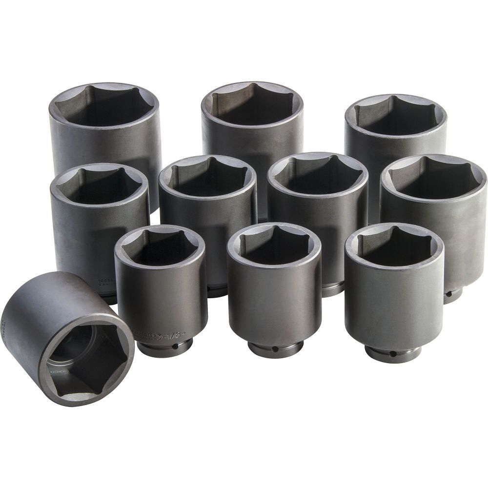 Proto 1 in Drive 6 Point Impact Socket Set 11pc J76111
