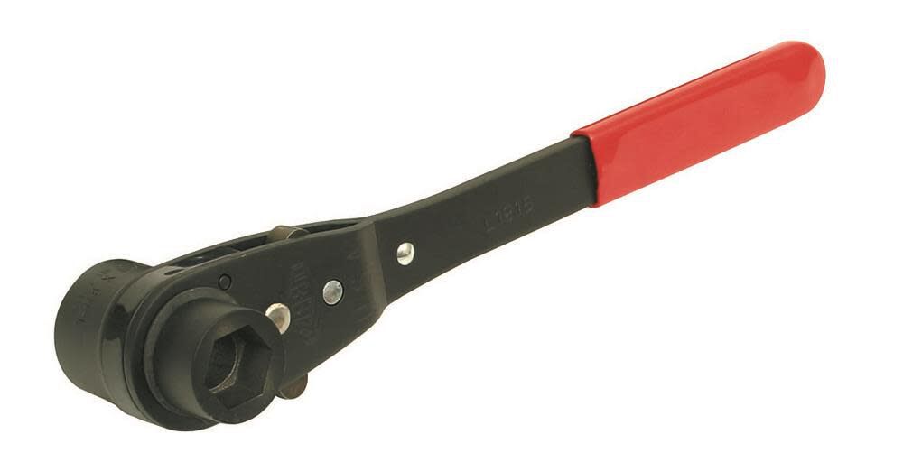 Reed Mfg Ratchet Wrench, Dual Socket 15/16 & 1-1/8 Inch L1815 (02253), large image number 1