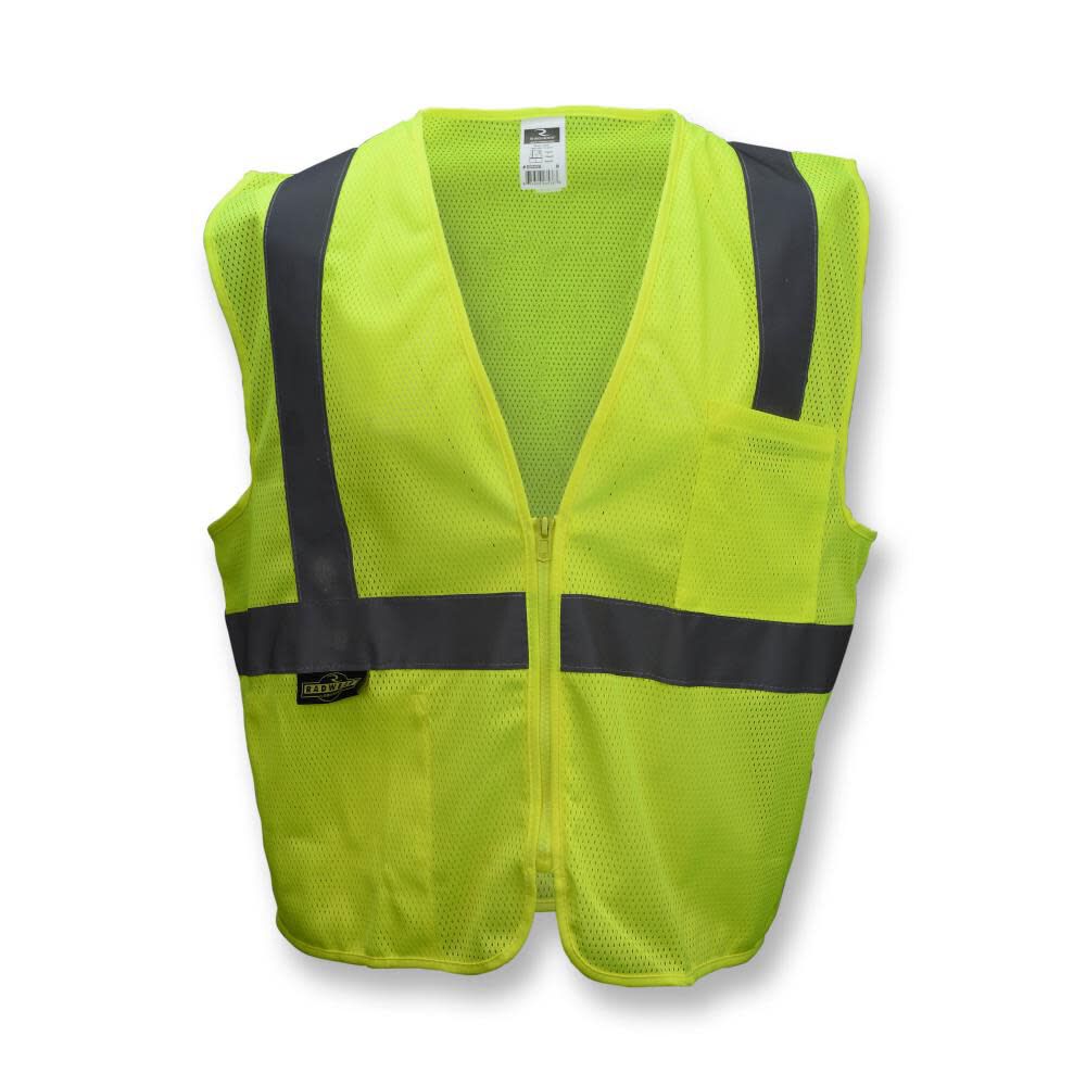 Radians SV2Z Economy Type R Class 2 Mesh Safety Vest with Zipper, large image number 10