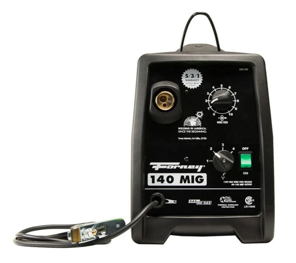 Forney Industries Green 120V 140A 140 MIG Welder with 10 ft Lead 309