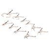 Stanley Assorted Locking Pliers Set with Bag 10 Pieces, small image number 2